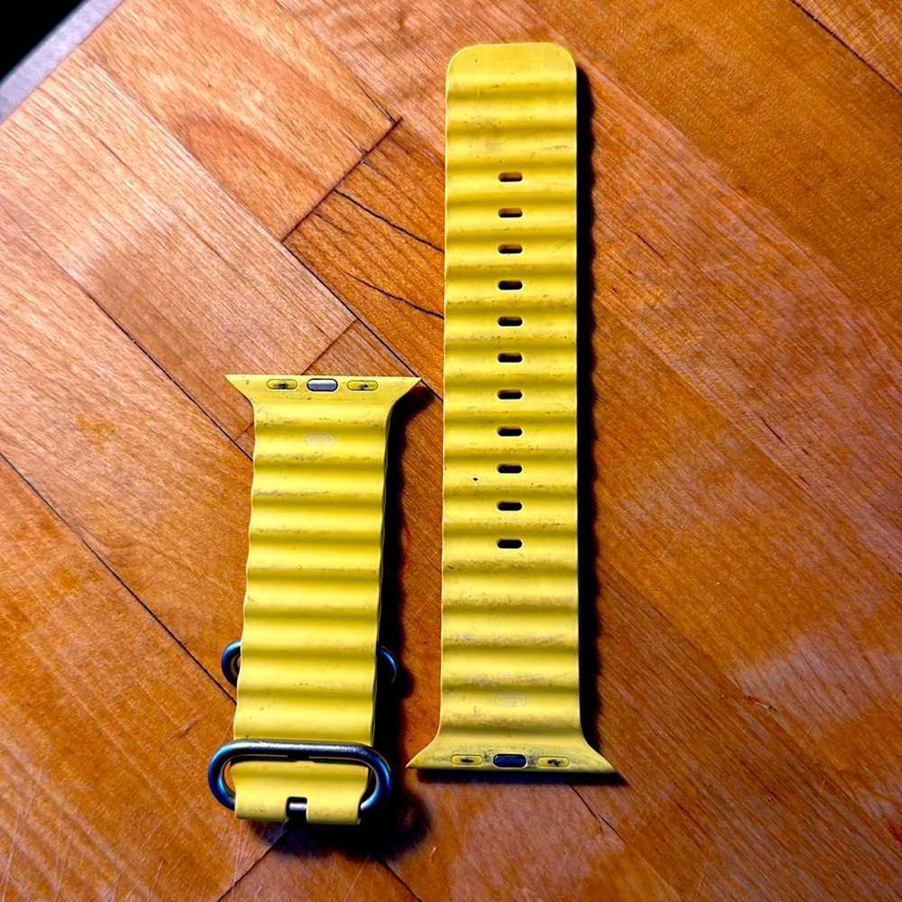 Apple Watch Ultra Ocean Band Size‎ 0/S in Blue Fits 49mm